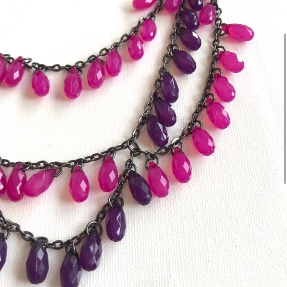 Bohemian style statement necklace - Picture 2 of 4